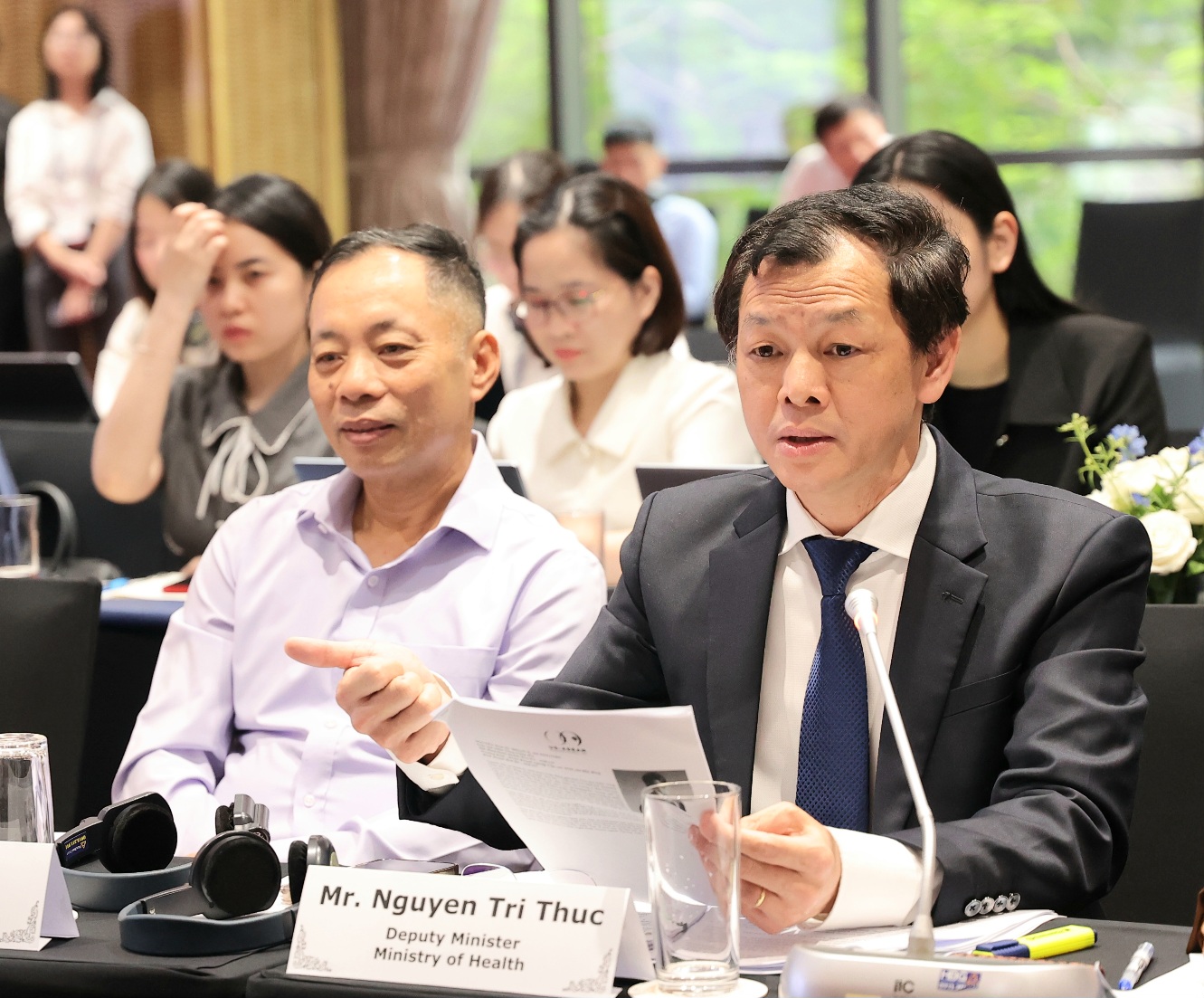 Bộ Y tế đối thoại với đoàn doanh nghiệp Hội đồng Kinh doanh Hoa Kỳ - ASEAN thúc đẩy hợp tác, đầu tư về y tế- Ảnh 3.