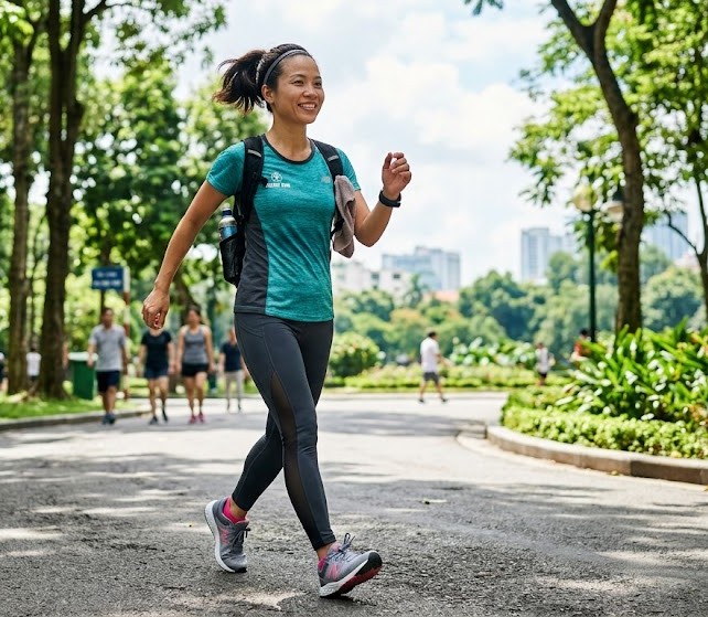 Đi bộ hay bơi lội: Lựa chọn nào tối ưu cho sức khỏe và thể lực?- Ảnh 2. Đi bộ hay bơi lội: Lựa chọn nào tối ưu cho sức khỏe và thể lực?- Ảnh 2.