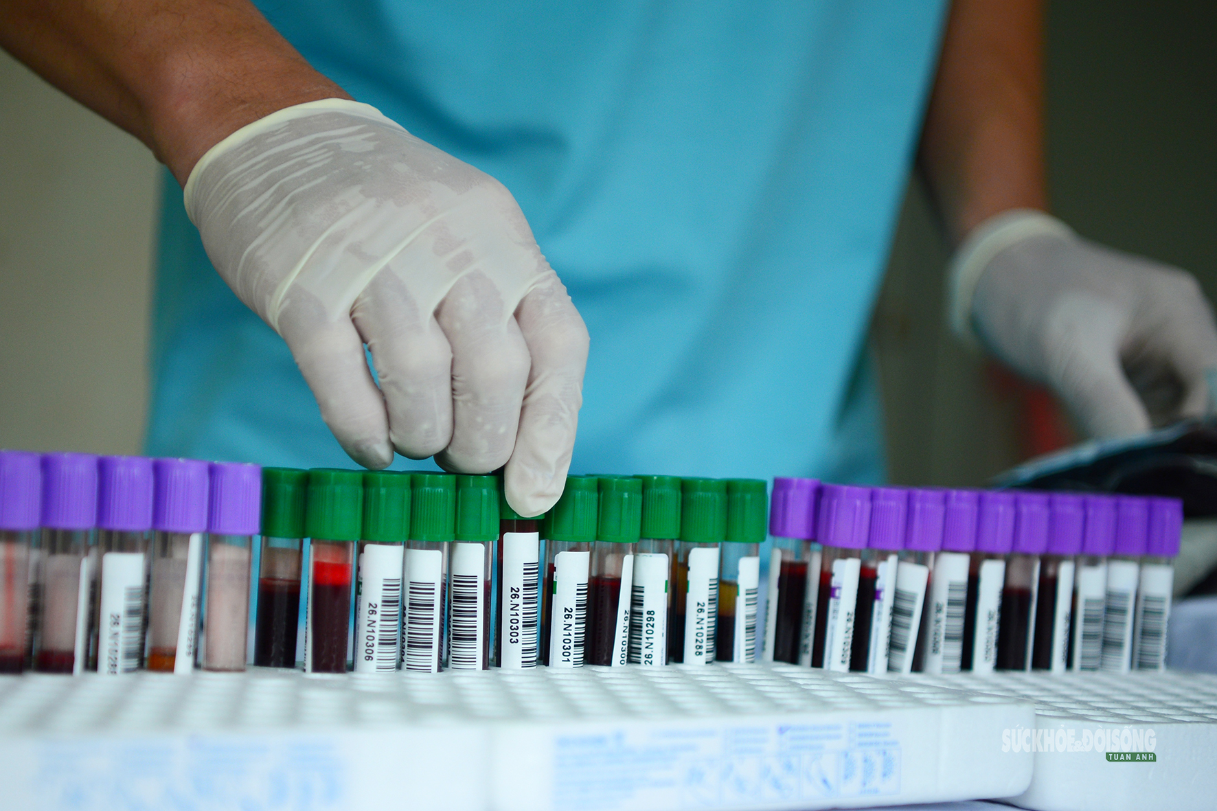 Chiến sĩ mới Sư đoàn 365 hào hứng hiến máu tình nguyện- Ảnh 9.