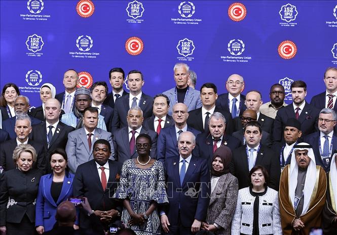 Chủ tịch Quốc hội Trần Thanh Mẫn dự lễ khai mạc Đại hội đồng lần thứ 152 của Liên minh Nghị viện thế giới- Ảnh 1.