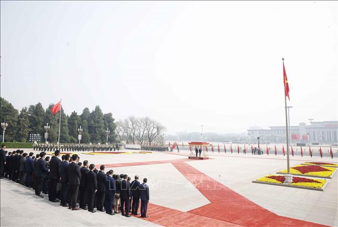 Lễ đón trọng thể Tổng Bí thư, Chủ tịch nước Tô Lâm thăm cấp Nhà nước đến Trung Quốc- Ảnh 9.