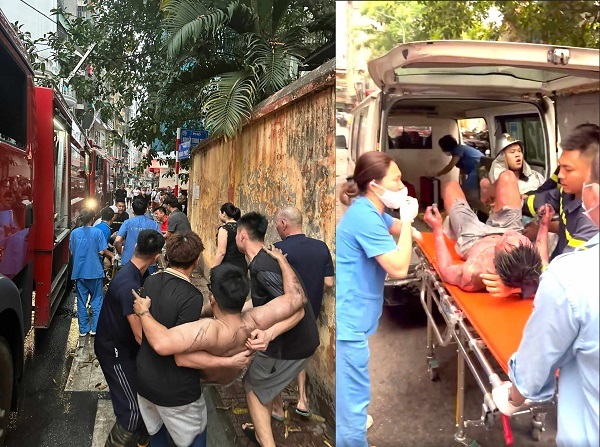 Hơn 20 chiến sĩ PCCC Hà Nội dập lửa, cứu người trong vụ cháy nhà dân lúc rạng sáng- Ảnh 2.