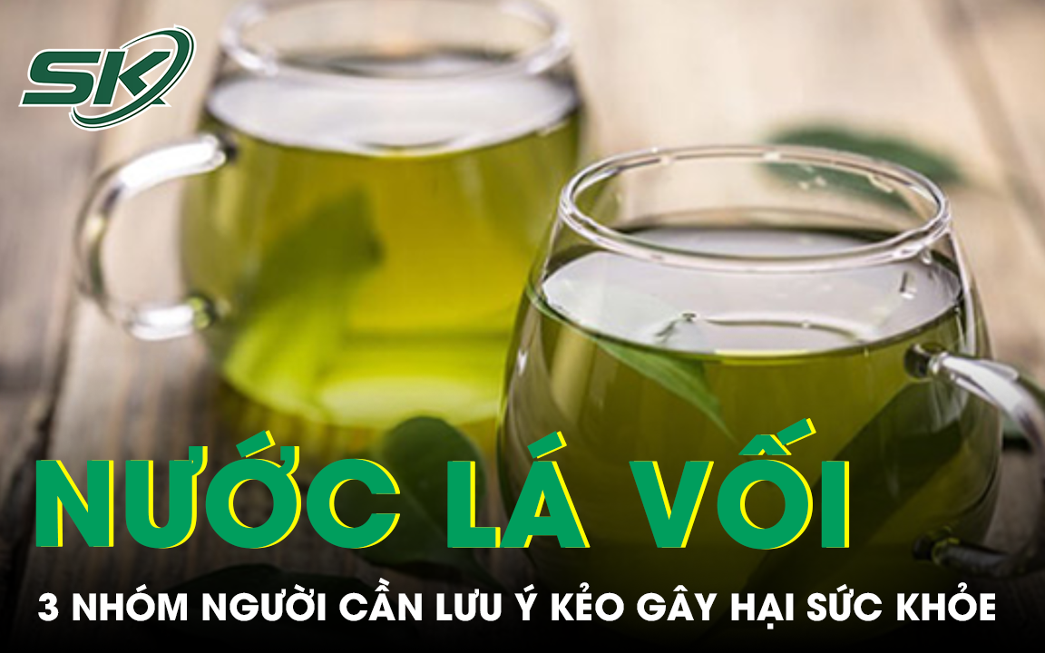 3 nhóm người cần lưu ý khi uống nước lá vối tươi 