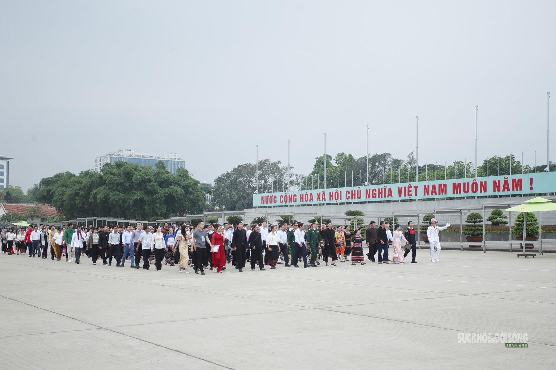 Lời báo công của 54 dân tộc vang lên giữa Quảng trường Ba Đình- Ảnh 9.