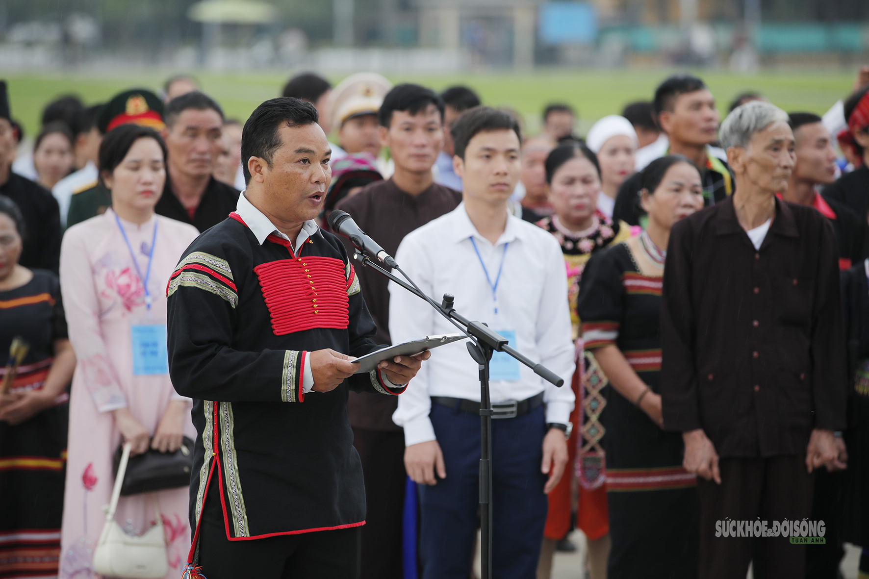 Lời báo công của 54 dân tộc vang lên giữa Quảng trường Ba Đình- Ảnh 4.