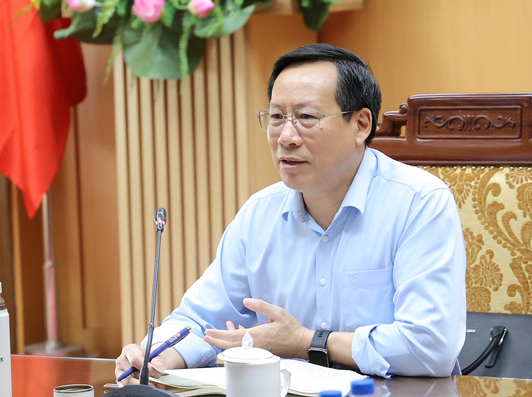 Lãnh đạo Bộ Y tế đôn đốc tiến độ dự án Cơ sở 2 Bệnh viện Bạch Mai và Việt Đức- Ảnh 1.