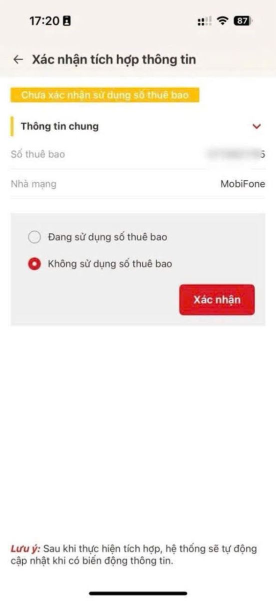 Xác thực trên VNeID lộ nhiều số thuê bao 'không chính chủ'- Ảnh 1.