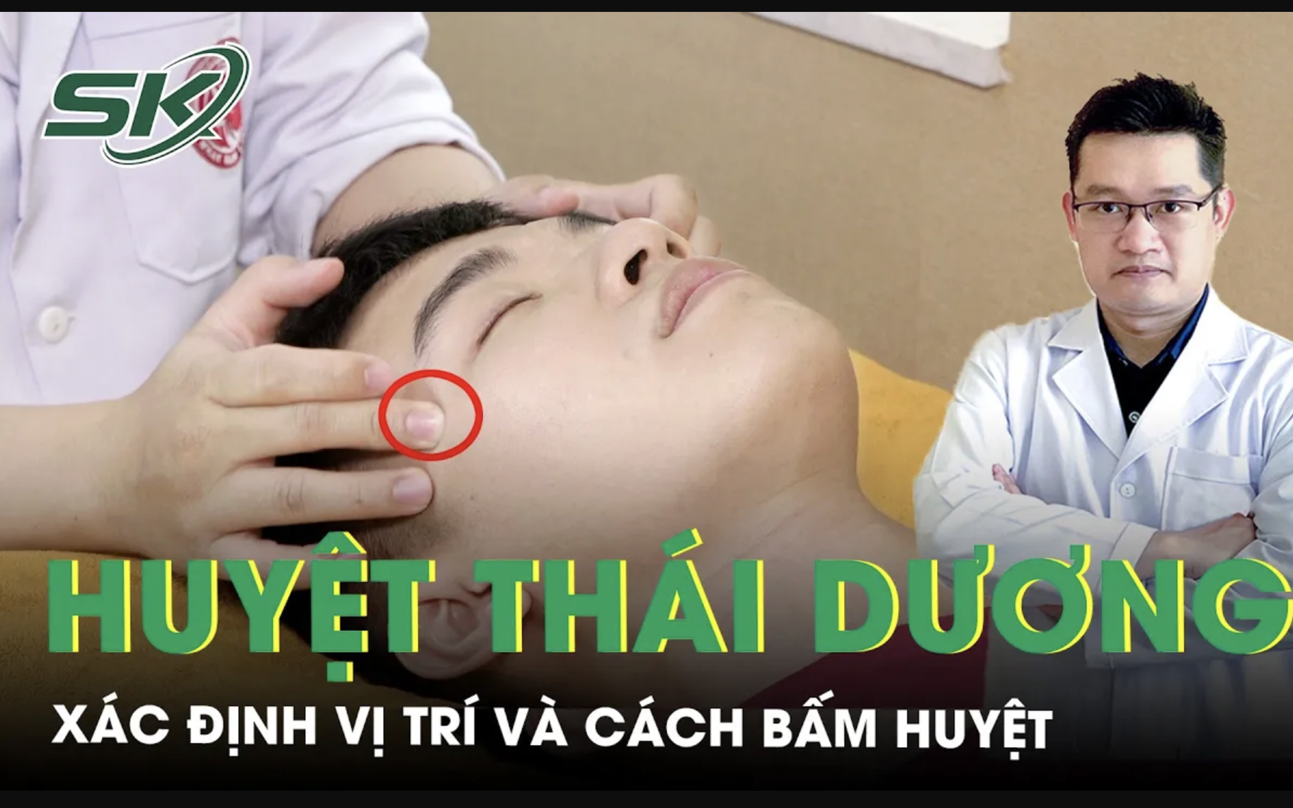 Day bấm huyệt hỗ trợ giảm đau đầu, say nắng mùa hè- Ảnh 4. Hướng dẫn bấm huyệt thái dương giảm đau đầu