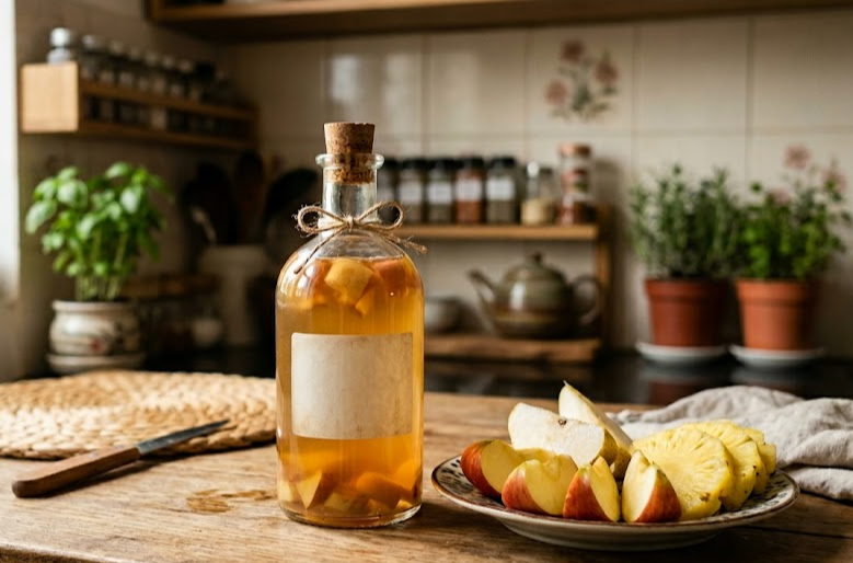 Cách tự làm giấm hoa quả tại nhà đơn giản và an toàn cho sức khỏe- Ảnh 1.