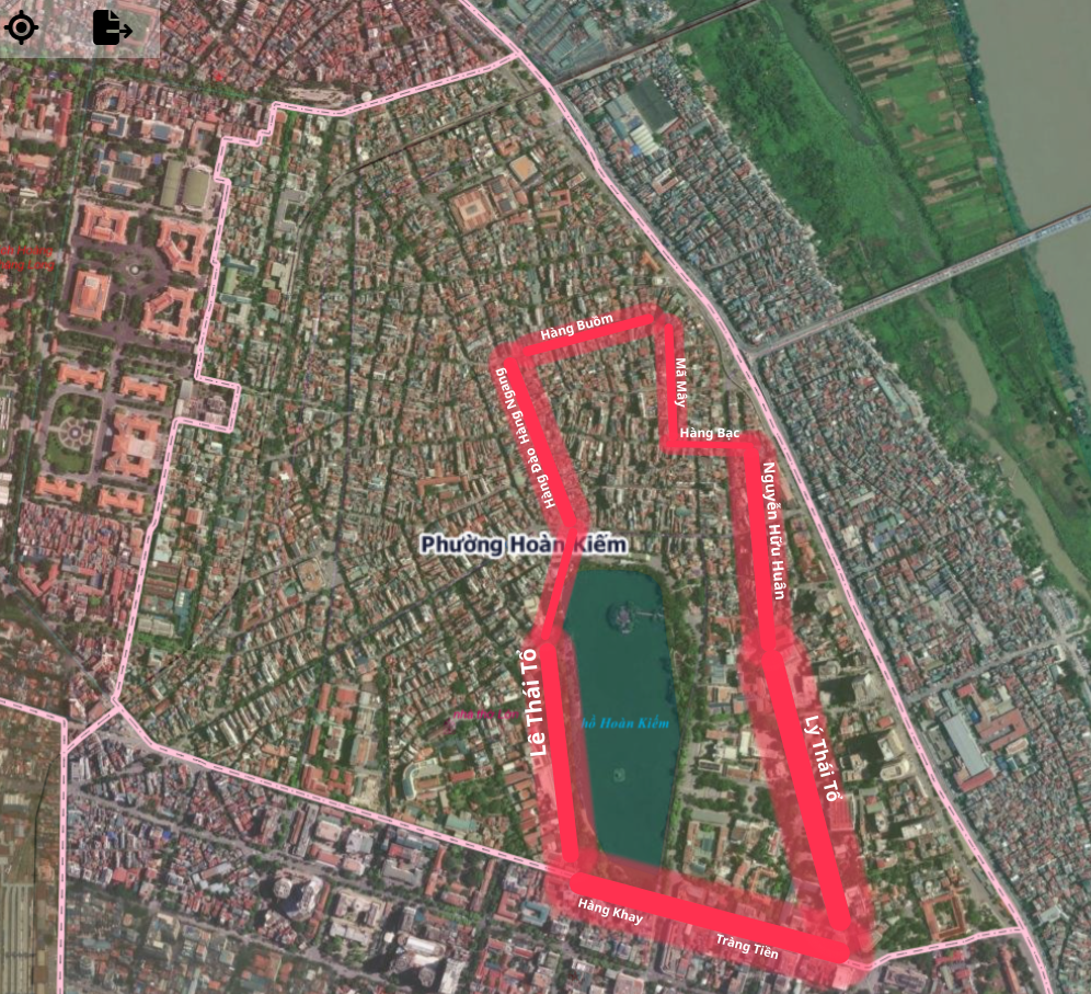 Bản đồ chi tiết các tuyến phố dự kiến cấm xe máy xăng từ 1/7- Ảnh 2.