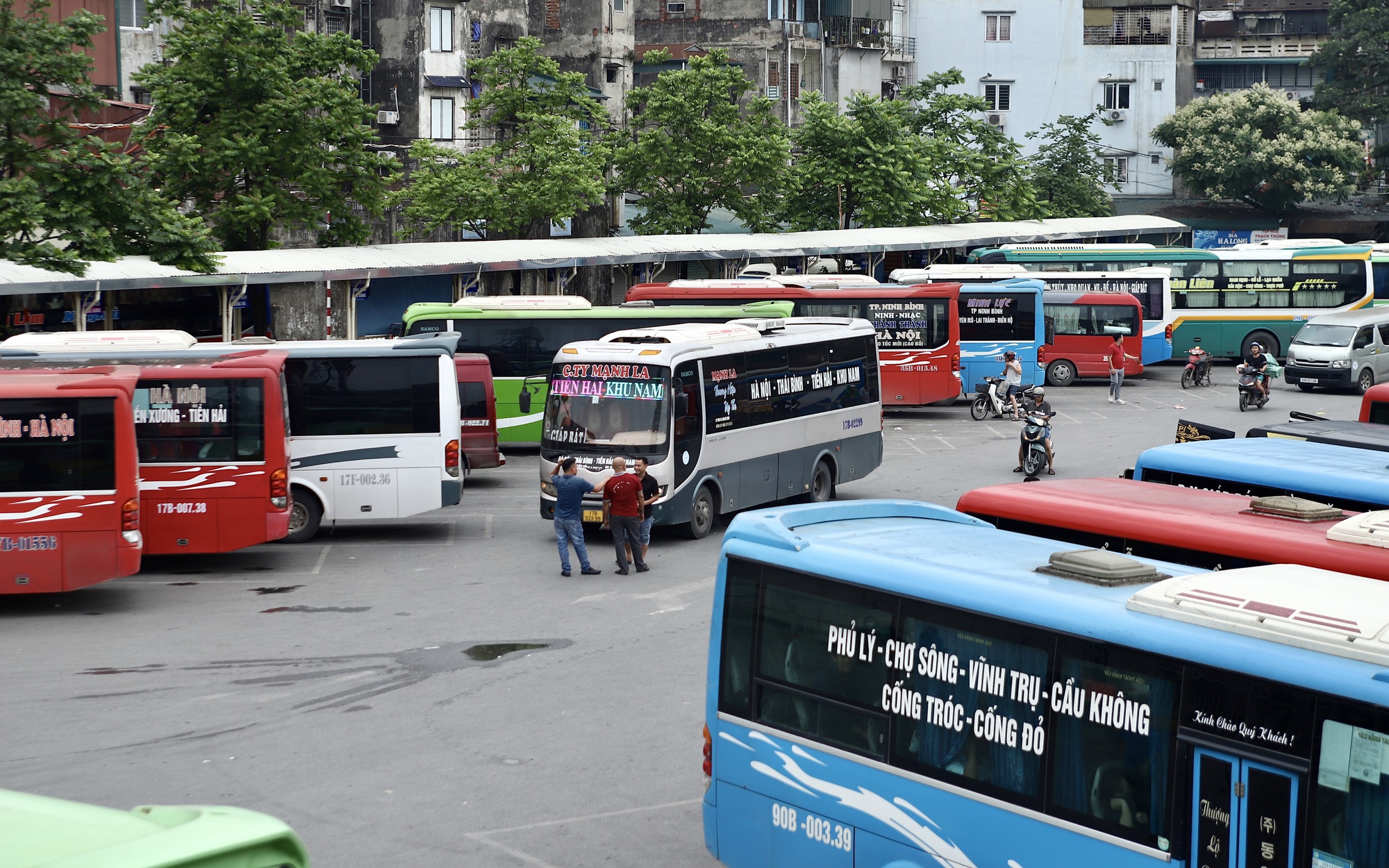 Cập nhật tình hình bến xe Hà Nội trước kỳ nghỉ lễ Giỗ Tổ Hùng Vương