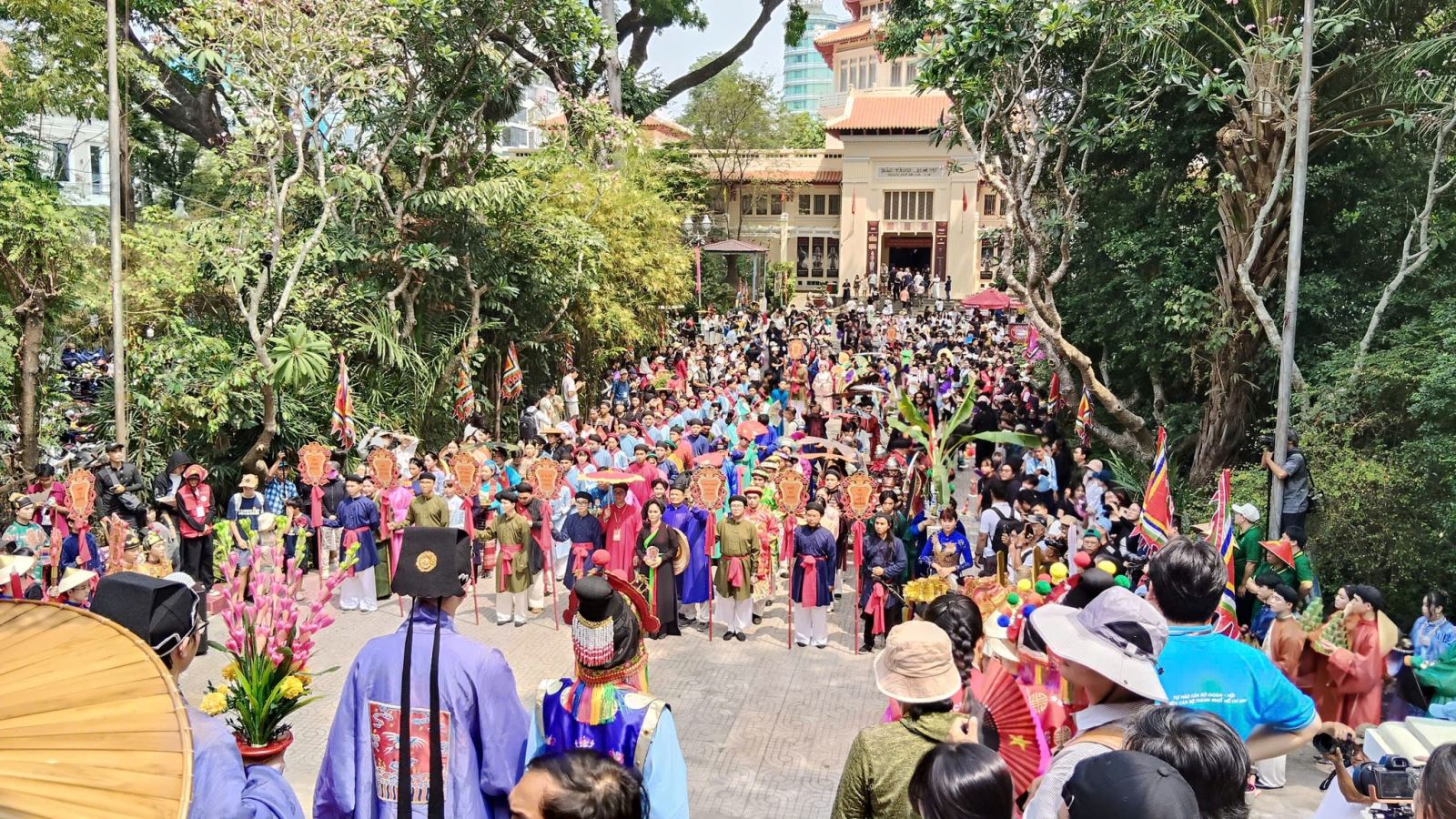 Đa dạng các hoạt động văn hóa - giáo dục dịp Giỗ Tổ Hùng Vương tại TP Hồ Chí Minh- Ảnh 1.