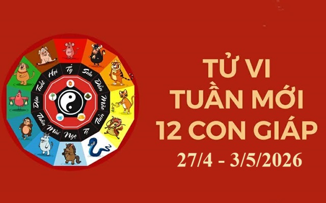 Tử vi tuần mới 12 con giáp 27/4 - 3/5: Hợi ổn định, Mùi gia tăng thu nhập