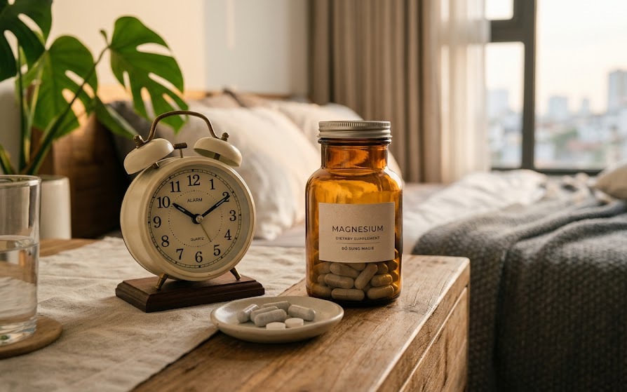 Uống magie B6 trước hay sau ăn tốt nhất để hấp thu tối đa?- Ảnh 2. 3 thời điểm bổ sung magie tốt nhất tùy mục đích sử dụng, bạn đã biết chưa?