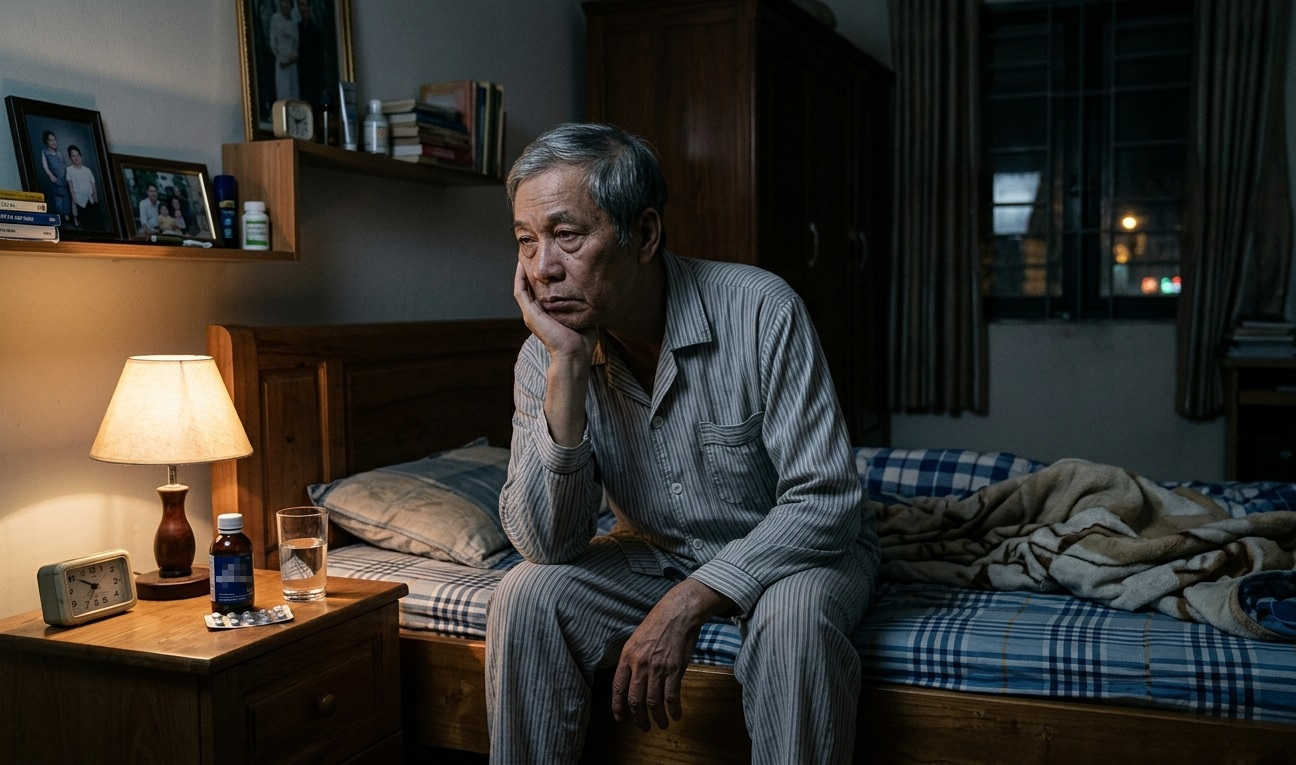 Người cao tuổi nên ăn gì và tránh gì để có giấc ngủ sâu?- Ảnh 1.