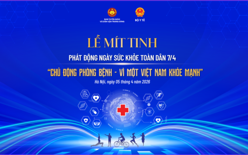 Lần đầu tiên Việt Nam phát động Ngày Sức khỏe toàn dân, nhấn mạnh phòng bệnh chủ động