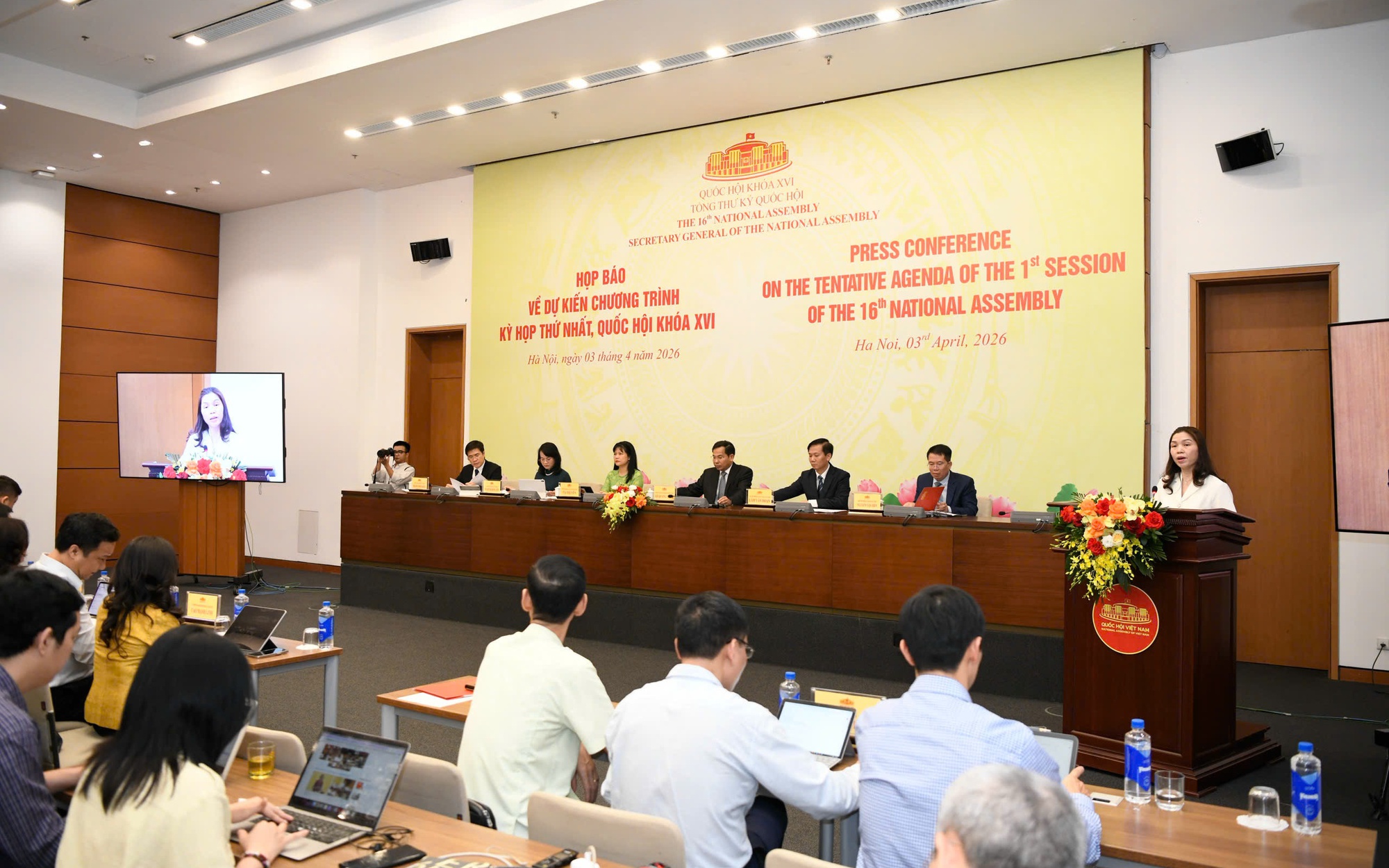 Kỳ họp thứ Nhất, Quốc hội khóa XVI sẽ dành 2,5 ngày làm công tác nhân sự