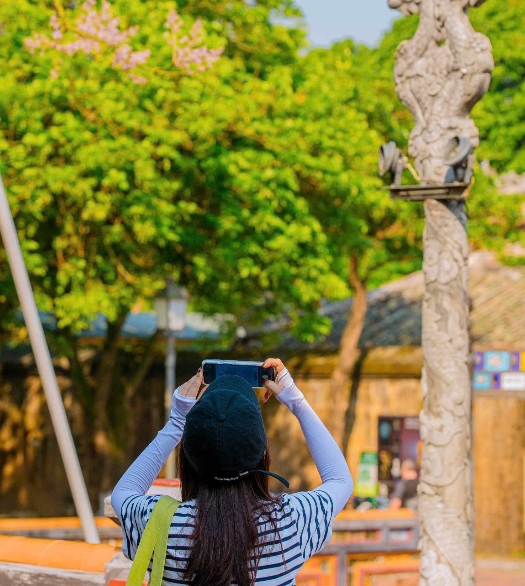 Lạc bước giữa sắc hoa ngô đồng nơi Hoàng cung Huế- Ảnh 8.