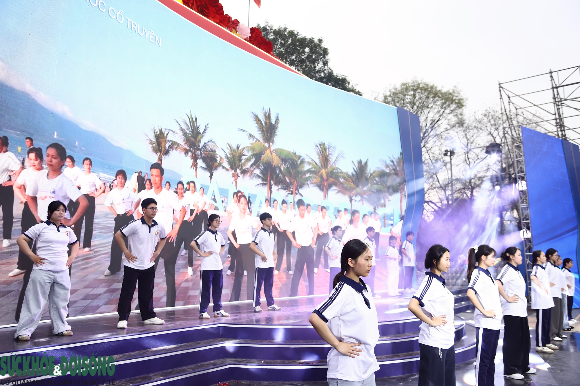 Hoàn tất tổng duyệt, sẵn sàng cho Lễ mít tinh Ngày Sức khỏe toàn dân- Ảnh 5. Hoàn tất tổng duyệt, sẵn sàng cho Lễ mít tinh Ngày Sức khỏe toàn dân- Ảnh 5.