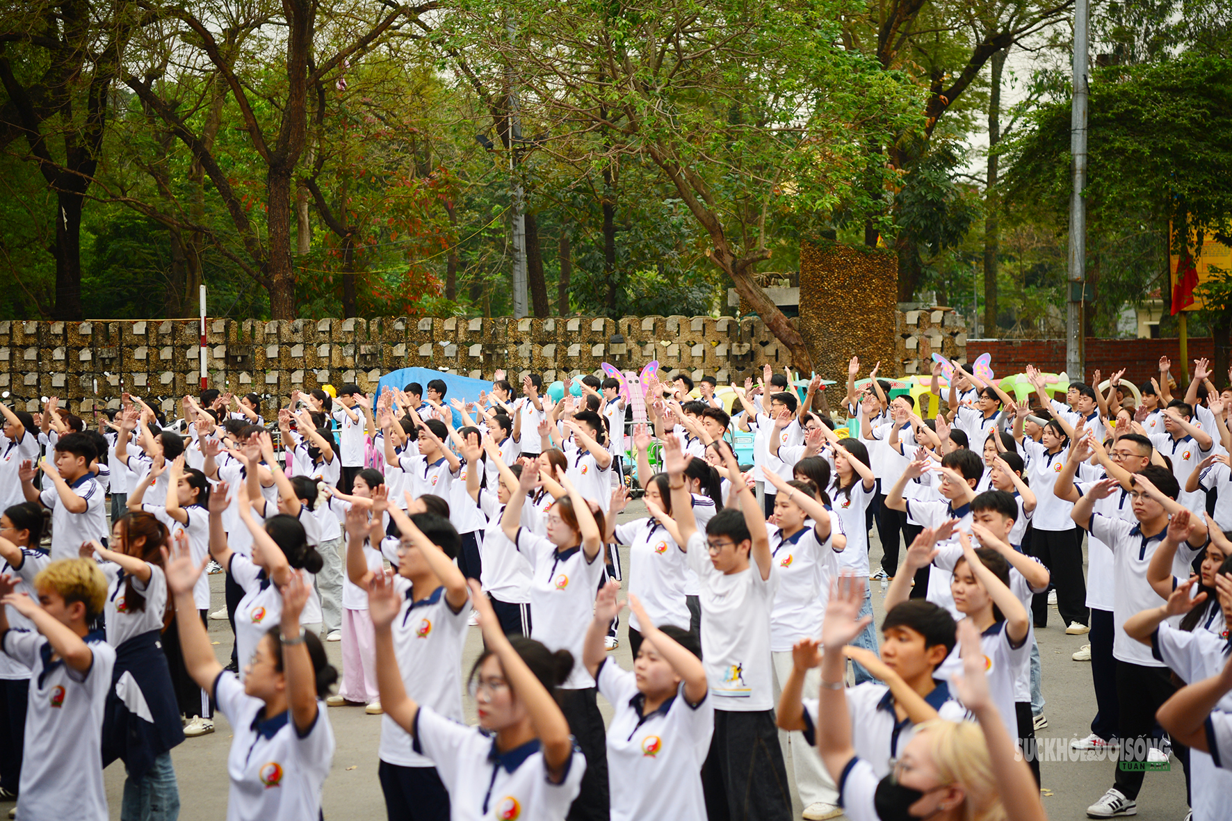 Rộn ràng trước ngày diễn ra Lễ mít tinh Ngày Sức khỏe toàn dân 7/4- Ảnh 9. Rộn ràng trước ngày diễn ra Lễ mít tinh Ngày Sức khỏe toàn dân 7/4- Ảnh 9.