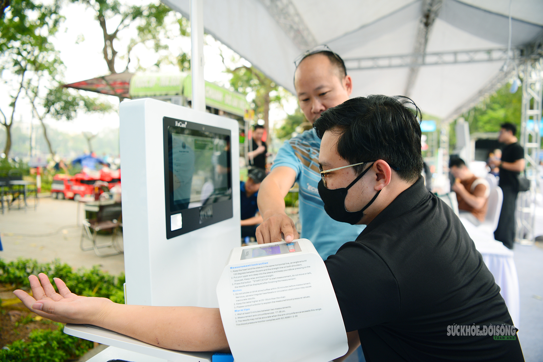 Rộn ràng trước ngày diễn ra Lễ mít tinh Ngày Sức khỏe toàn dân 7/4- Ảnh 8. Rộn ràng trước ngày diễn ra Lễ mít tinh Ngày Sức khỏe toàn dân 7/4- Ảnh 8.