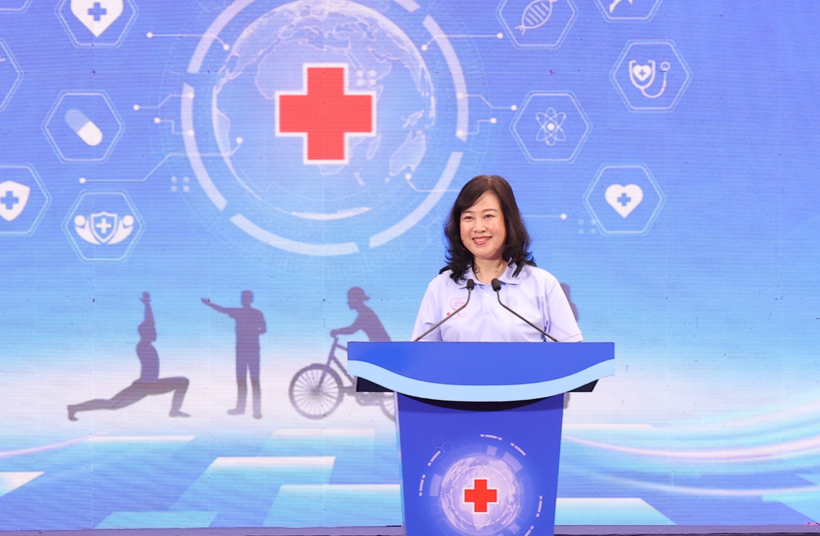 Bộ trưởng Bộ Y tế Đào Hồng Lan: Chủ động phòng bệnh để mỗi người dân sống khỏe hơn mỗi ngày- Ảnh 1. Bộ trưởng Bộ Y tế Đào Hồng Lan: Chủ động phòng bệnh để mỗi người dân sống khỏe hơn mỗi ngày- Ảnh 1.