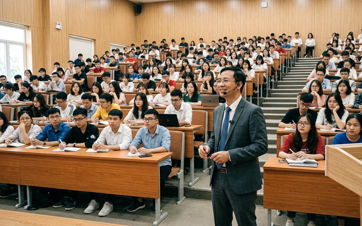 Hiệu trưởng, hiệu phó cơ sở giáo dục đại học và nghề nghiệp phải có trình độ Tiến sĩ trở lên 