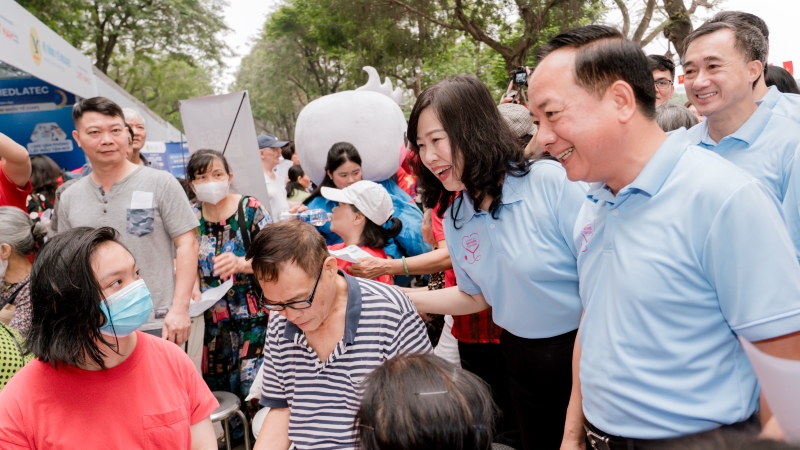 “Chủ động phòng bệnh là yêu cầu phát triển đất nước trong giai đoạn mới”- Ảnh 3. “Chủ động phòng bệnh là yêu cầu phát triển đất nước trong giai đoạn mới”- Ảnh 3.