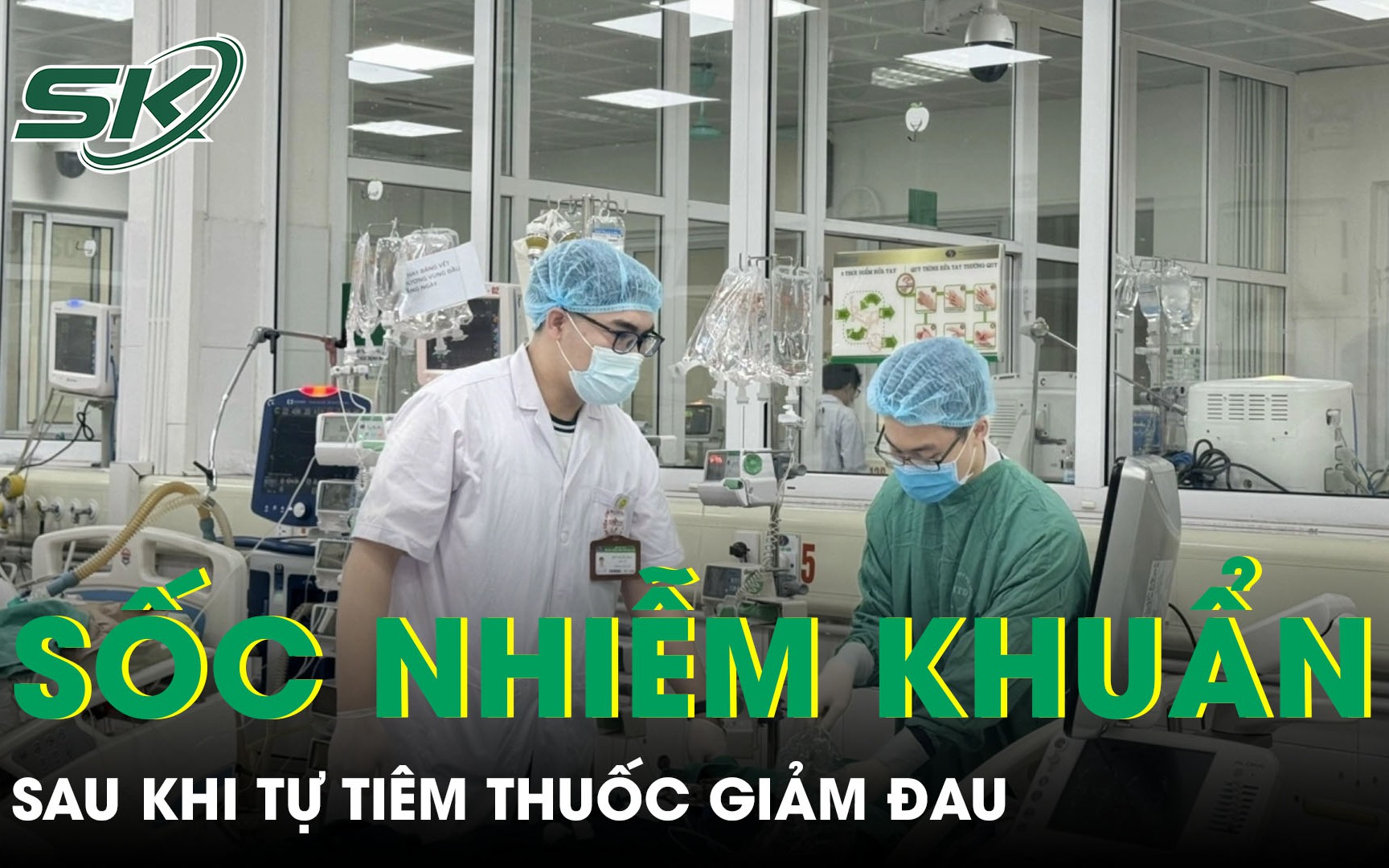 Sau tiêm thuốc trị đau xương khớp, người phụ nữ sốc nhiễm khuẩn 