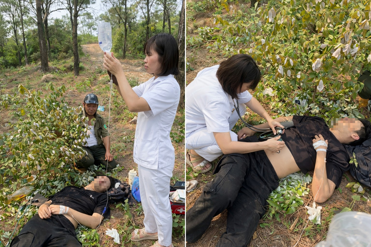 Đi leo núi, nam thanh niên bất ngờ ngất xỉu- Ảnh 1.