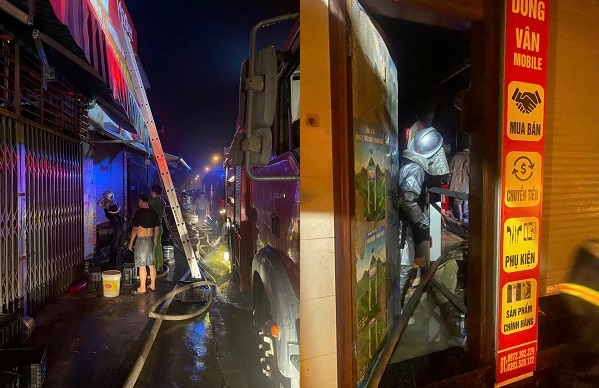 Cháy nhà lúc rạng sáng ở Hà Nội, giải cứu an toàn 2 người mắc kẹt- Ảnh 1. Cháy nhà lúc rạng sáng ở Hà Nội, giải cứu an toàn 2 người mắc kẹt- Ảnh 1.