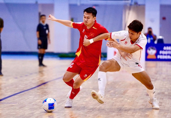 Việt Nam xếp trên Thái Lan sau lượt trận ra quân giải Futsal Đông Nam Á- Ảnh 2. Việt Nam xếp trên Thái Lan sau lượt trận ra quân giải Futsal Đông Nam Á- Ảnh 2.