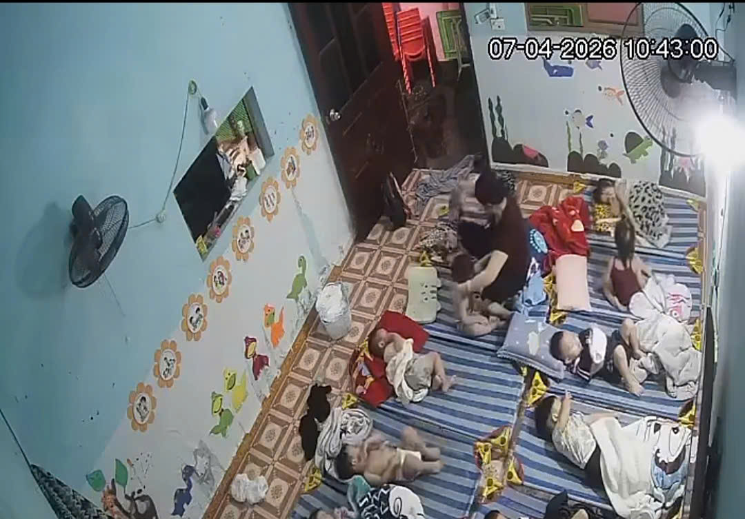 Nghi vấn cháu bé bị bạo hành ở cơ sở mầm non tư thục- Ảnh 1. Nghi vấn cháu bé bị bạo hành ở cơ sở mầm non tư thục- Ảnh 1.