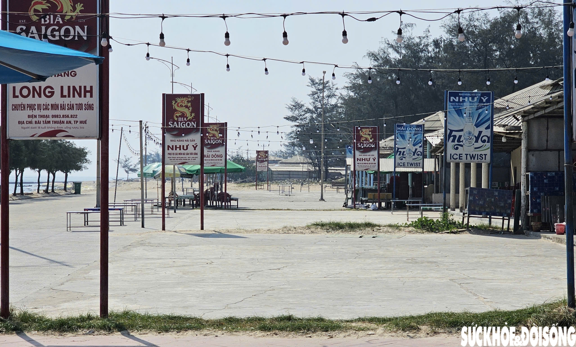 Oằn mình vượt qua nhiều đợt mưa bão, bãi biển nổi tiếng ở Huế vào mùa đón khách- Ảnh 10.