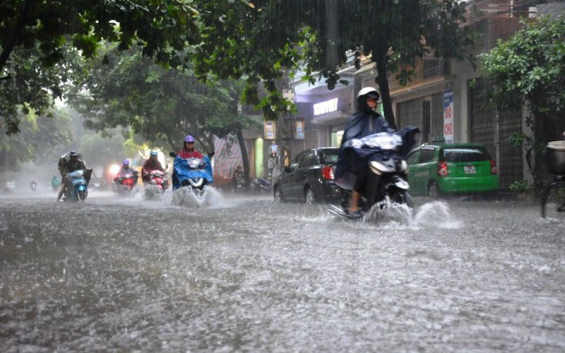 Miền Bắc lại đón không khí lạnh gây mưa lớn diện rộng