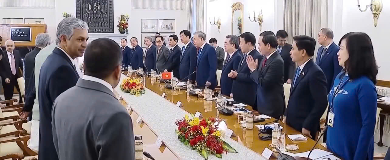 Bộ trưởng Bộ Y tế Đào Hồng Lan tháp tùng Tổng Bí thư, Chủ tịch nước Tô Lâm thăm cấp Nhà nước tới Ấn Độ và Sri Lanka- Ảnh 4.
