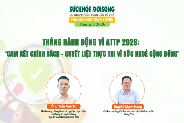 TRUYỀN HÌNH TRỰC TUYẾN: Cam kết chính sách quyết liệt thực thi vì sức khỏe cộng đồng- Ảnh 1. TRUYỀN HÌNH TRỰC TUYẾN: Cam kết chính sách quyết liệt thực thi vì sức khỏe cộng đồng- Ảnh 1.