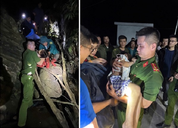 Bé 5 tuổi rơi xuống khe suối sâu trong rừng thẳm ở Lạng Sơn- Ảnh 1.