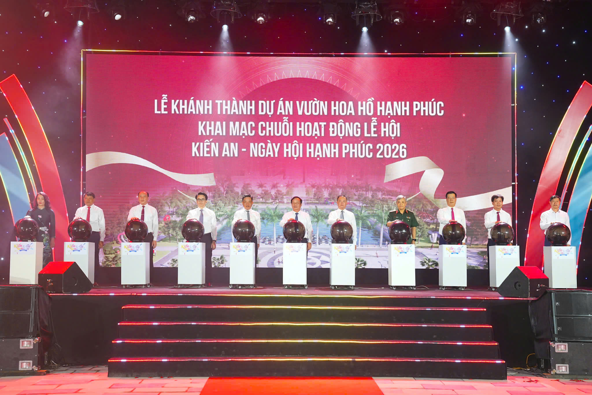 Hải Phòng khánh thành dự án vườn hoa hồ Hạnh phúc- Ảnh 2. Hải Phòng khánh thành dự án vườn hoa hồ Hạnh phúc- Ảnh 2.