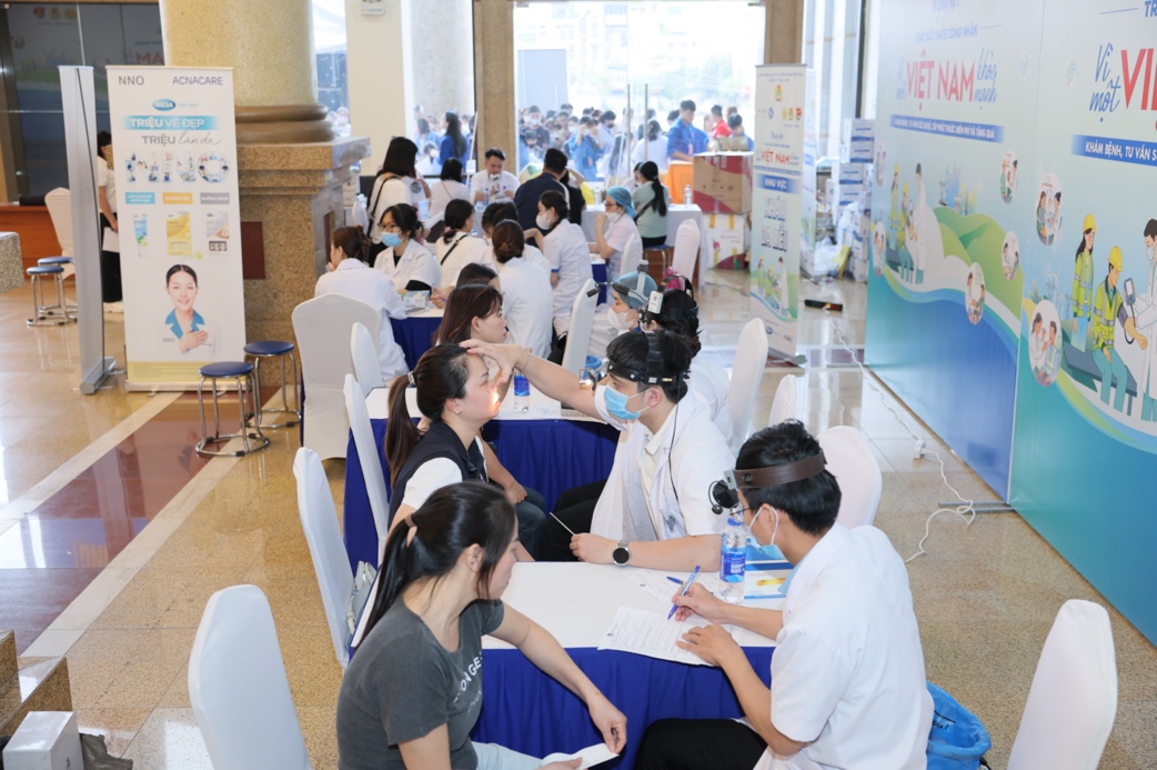 3.000 người lao động ở Bắc Ninh thụ hưởng chương trình 'Trao sức khỏe công nhân – Vì một Việt Nam khỏe mạnh' năm 2026- Ảnh 2. 3.000 người lao động ở Bắc Ninh thụ hưởng chương trình 'Trao sức khỏe công nhân – Vì một Việt Nam khỏe mạnh' năm 2026- Ảnh 2.
