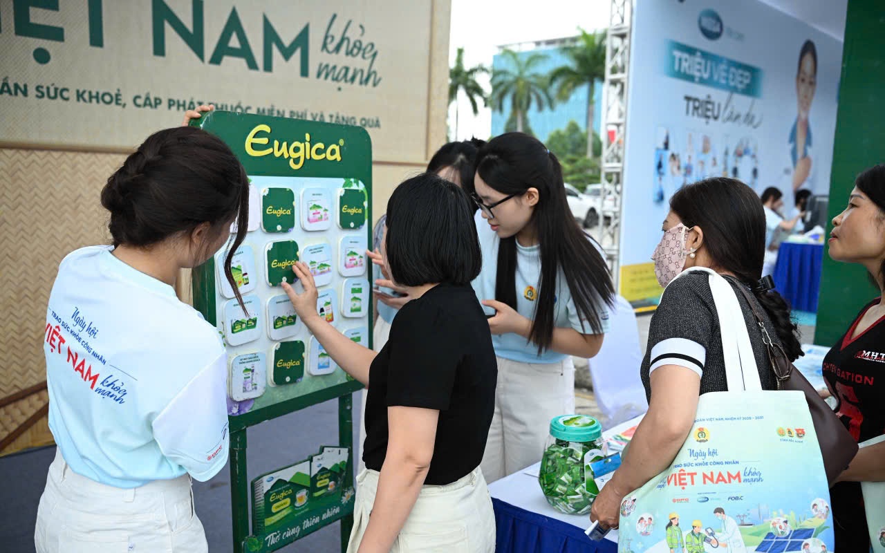 3.000 người lao động ở Bắc Ninh thụ hưởng chương trình 'Trao sức khỏe công nhân – Vì một Việt Nam khỏe mạnh' năm 2026