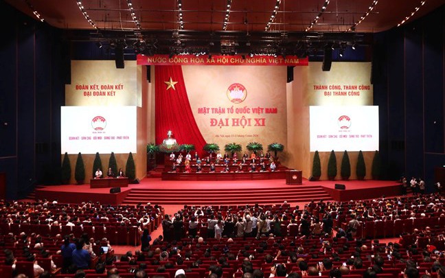 Khai mạc phiên thứ nhất Đại hội đại biểu toàn quốc MTTQ Việt Nam lần thứ XI