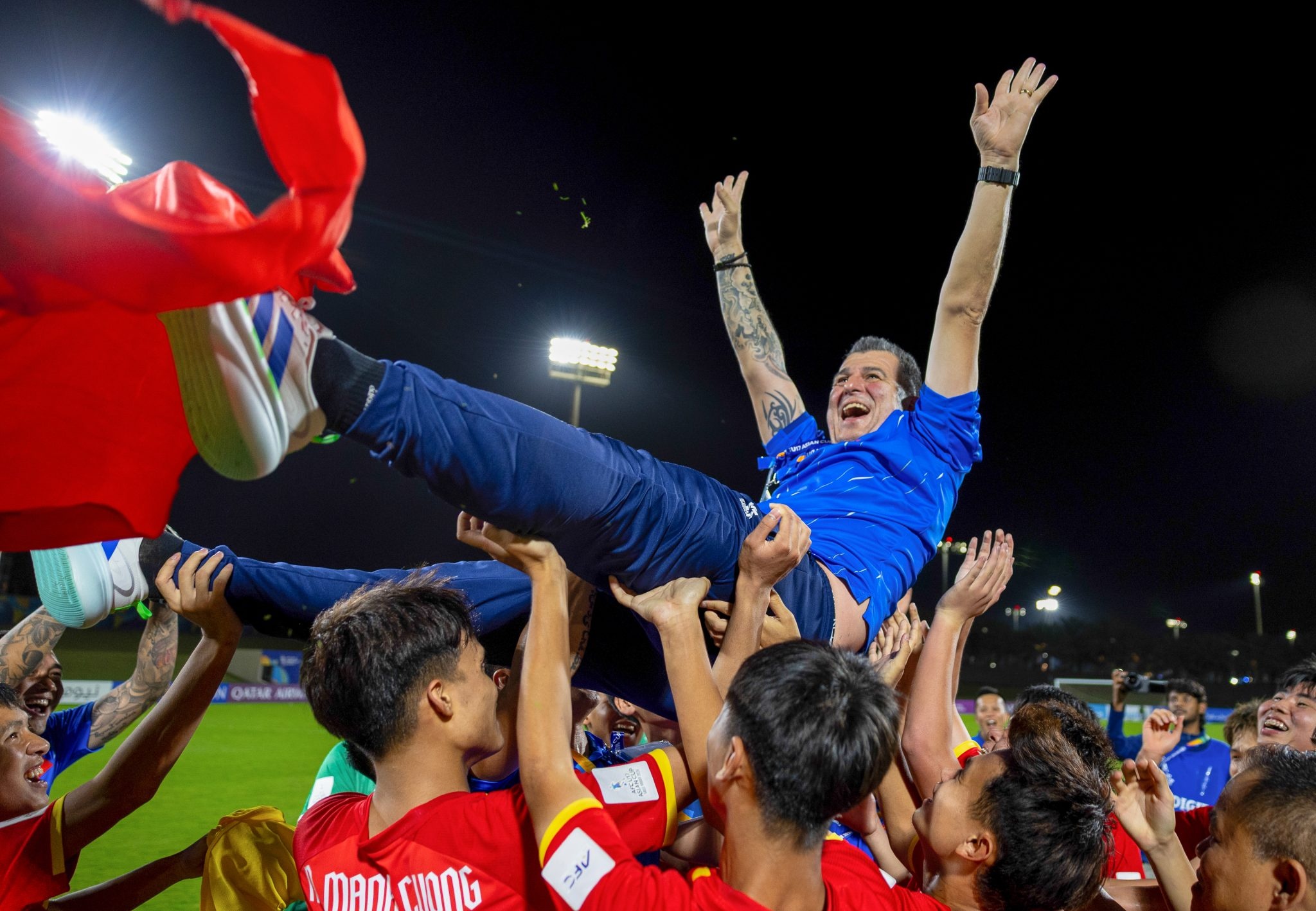 Đánh bại U17 UAE, U17 Việt Nam giành vé World Cup 2026- Ảnh 1. Đánh bại U17 UAE, U17 Việt Nam giành vé World Cup 2026- Ảnh 1.