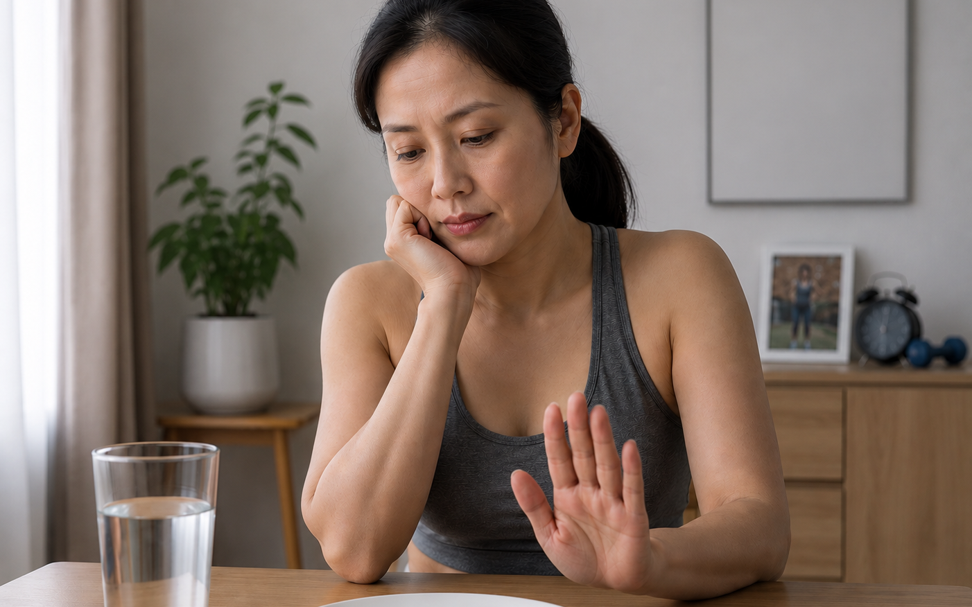5 thói quen buổi sáng giúp giảm cân hiệu quả hơn- Ảnh 1. Sau tuổi 50, nhịn ăn để giảm cân gây ảnh hưởng gì cho cơ thể?