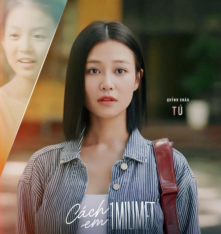 'Thị Tú' Quỳnh Châu 'Cách em 1 milimet' và vai diễn đầy bất ngờ trong phim sắp lên sóng VTV3- Ảnh 1.