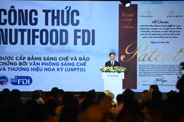Công thức dinh dưỡng của Nutifood nhận bằng sáng chế từ USPTO Hoa Kỳ, khẳng định giá trị khoa học dinh dưỡng toàn cầu- Ảnh 2.
