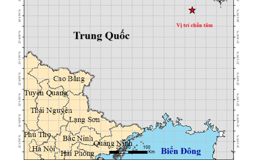 Động đất ở Trung Quốc gây rung lắc nhiều tòa nhà cao tầng ở Hà Nội