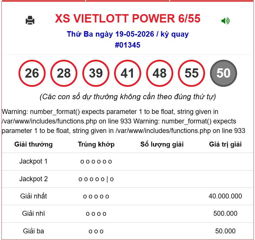 Kết quả xổ số Vietlott hôm nay 19/5/2026 - Vietlott 19/5 - Xổ số Power 6/55 ngày 19/5- Ảnh 2. Kết quả xổ số Vietlott hôm nay 19/5/2026 - Vietlott 19/5 - Xổ số Power 6/55 ngày 19/5- Ảnh 2.