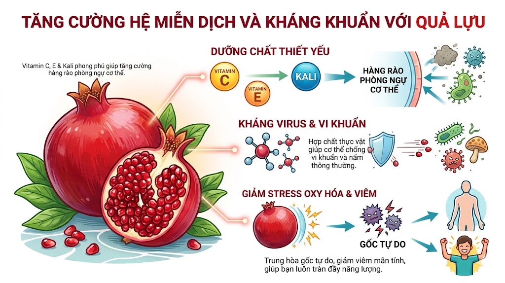 6 tác dụng nổi bật của quả lựu giúp làm đẹp và tăng cường sức khỏe- Ảnh 3. 6 tác dụng nổi bật của quả lựu giúp làm đẹp và tăng cường sức khỏe- Ảnh 3.