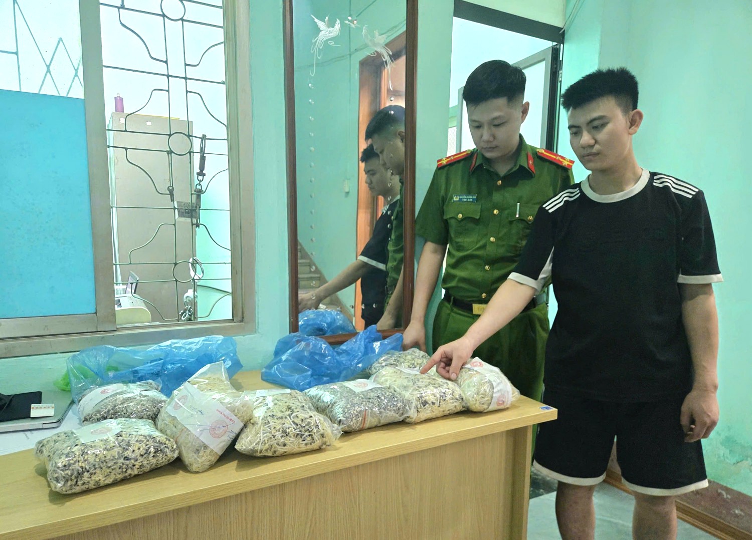Sử dụng chất cấm sản xuất 2 tấn giá đỗ- Ảnh 2.